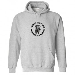 Grumpy Old Farts Complaining Chapter Funny Classic Unisex Kids and Adults Pullover Hoodie